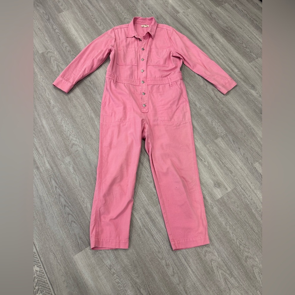 Madewell Pink Women's Jumpsuit, Size XL
